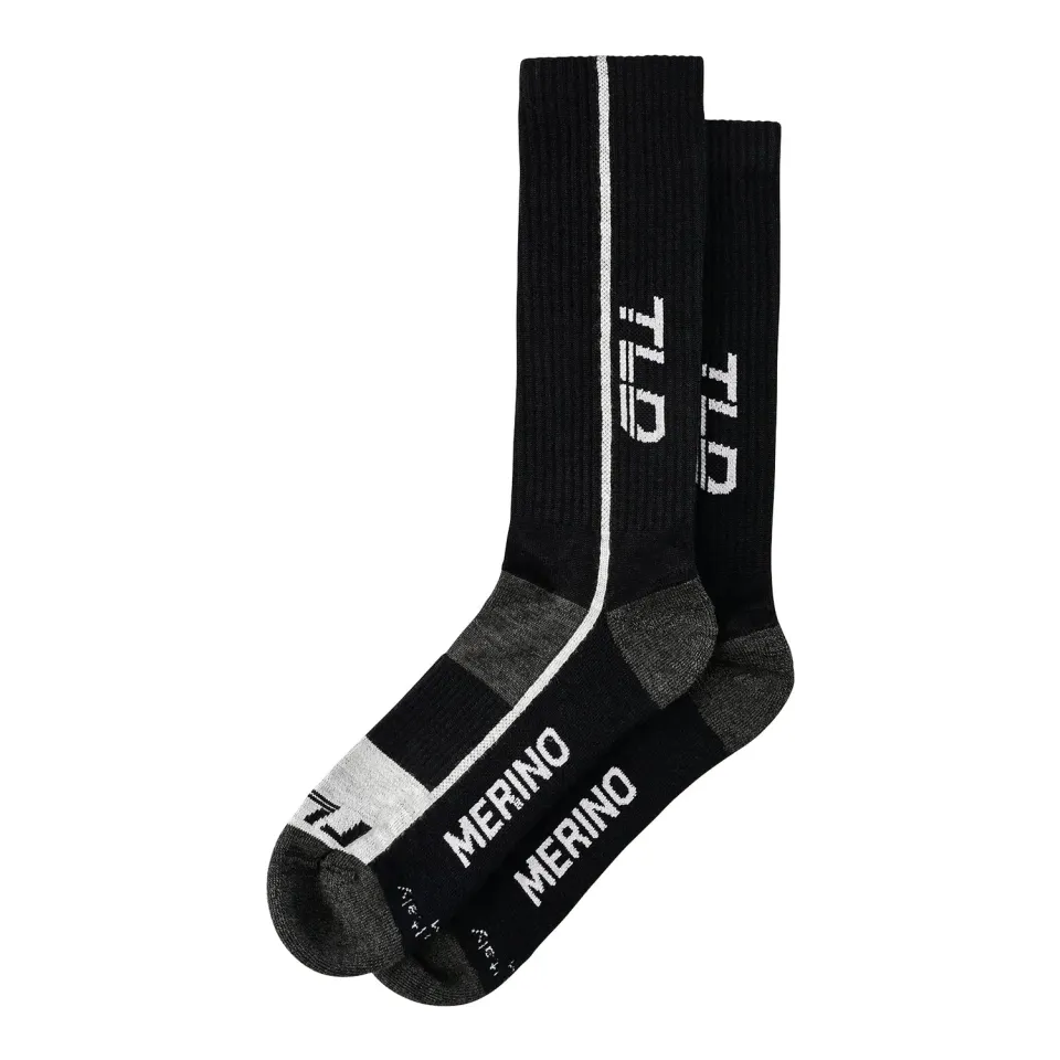 Troy Lee Designs Chill calze bici lana merino nero