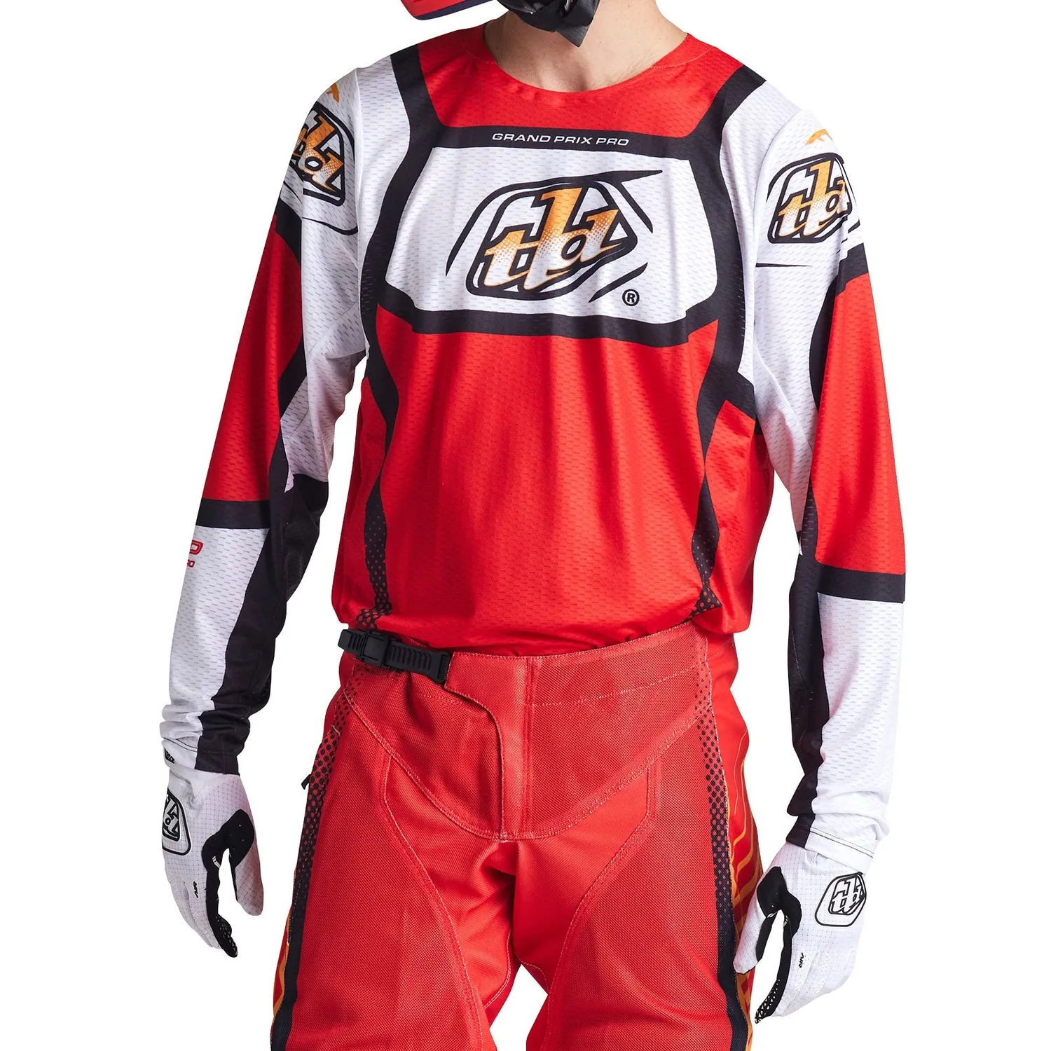 Troy Lee Designs GP Pro Air maglia moto rossa Bands