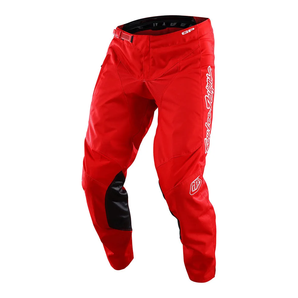 Troy Lee Designs GP Pro Mono pantaloni moto rossi uomo