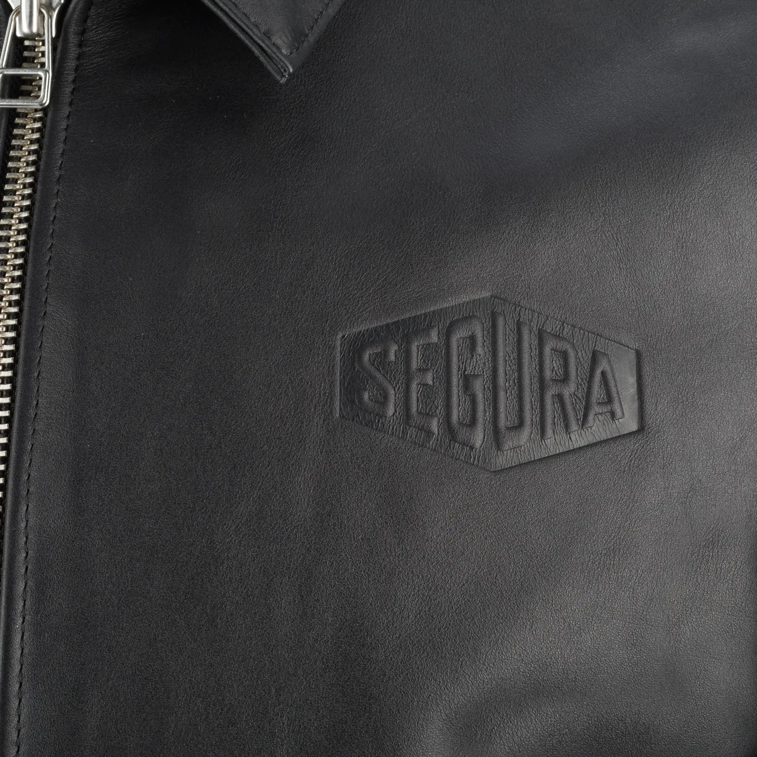 Segura Bogart giubbotto moto pelle nero uomo