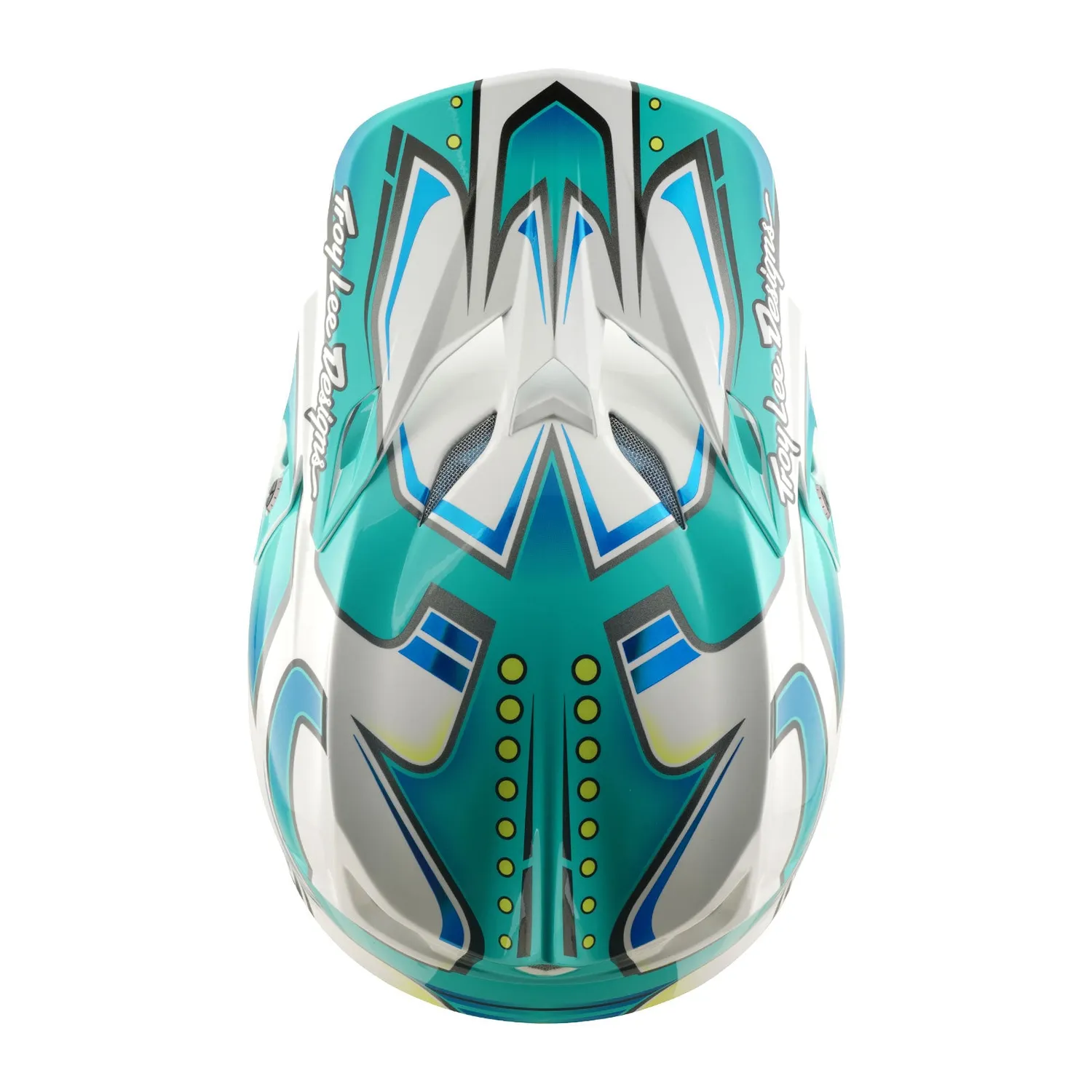 Troy Lee Designs SE5 Composite Crest casco moto MIPS teal