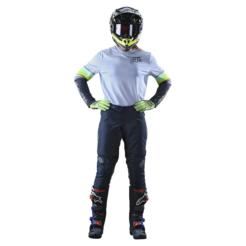 Troy Lee Designs GP maglia moto donna bianca manica lunga
