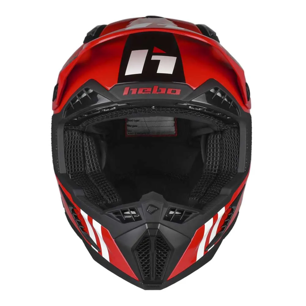 Hebo Heritage HC0533 casco trial vetroresina BF25