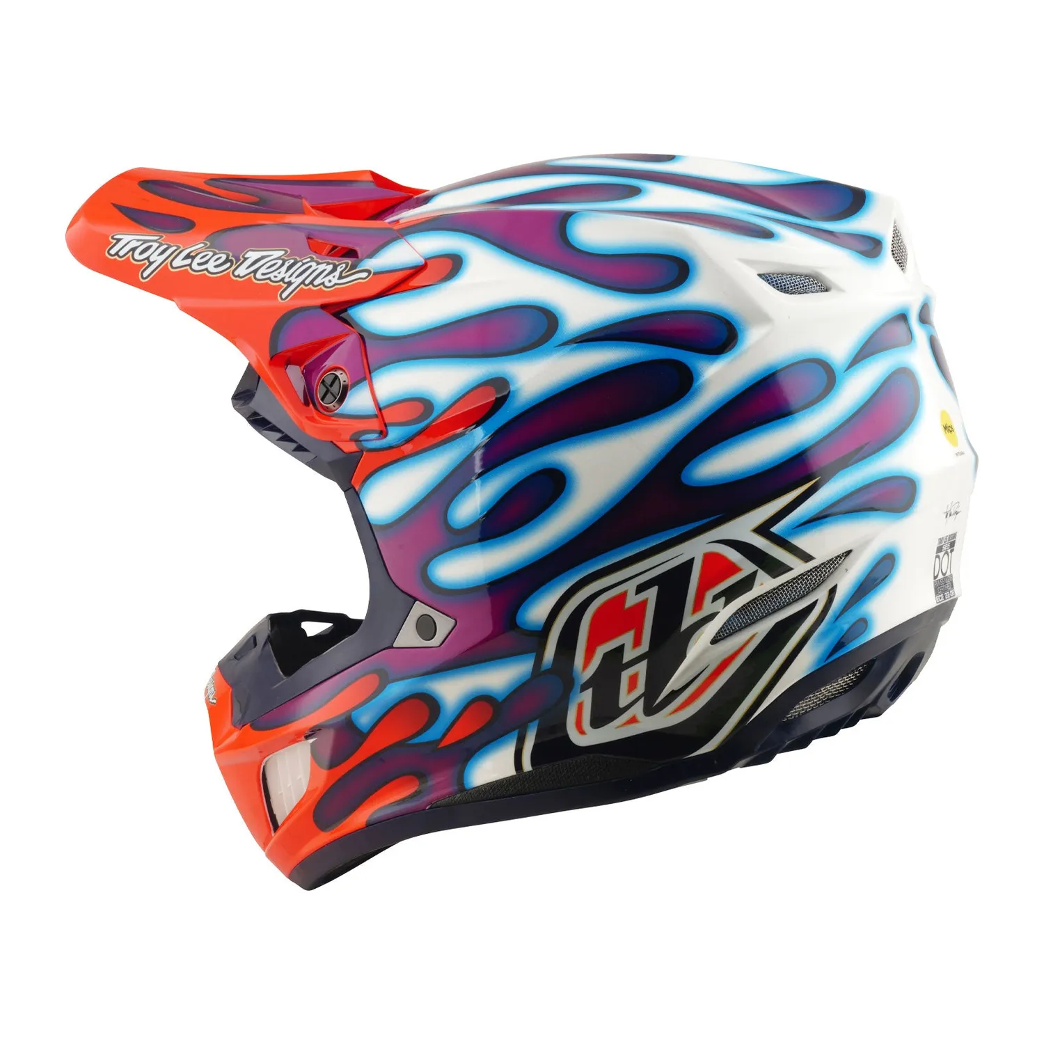 Troy Lee Designs SE5 Composite Overspray casco cross MIPS
