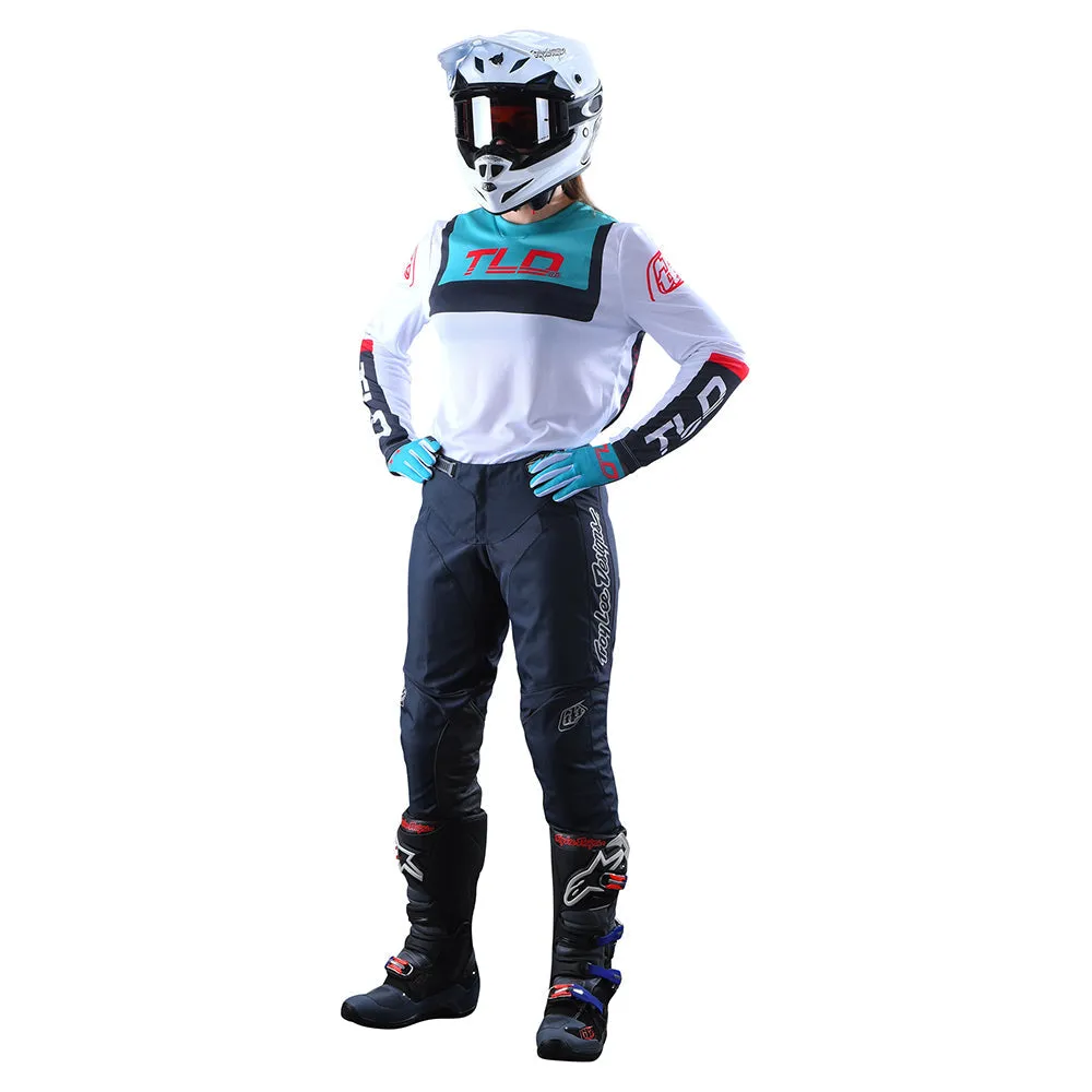 Troy Lee Designs GP Brazen maglia moto donna Bianco