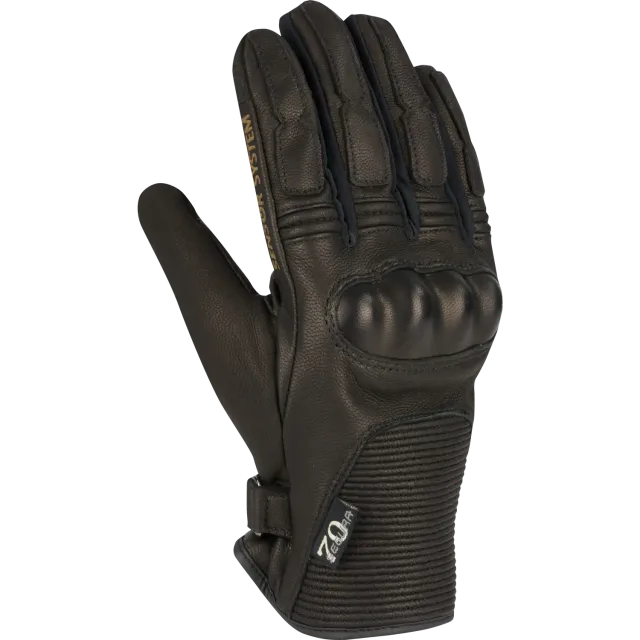 Segura Swan guanti moto uomo nero pelle termici
