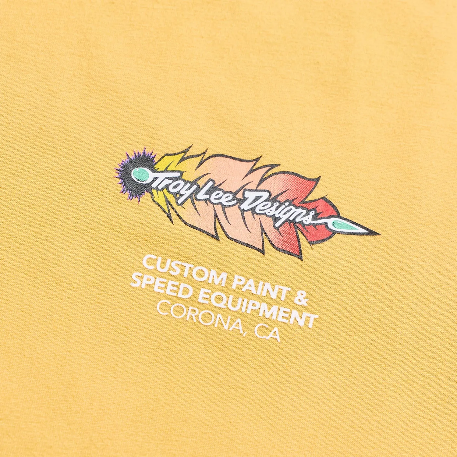 Troy Lee Designs Feathers t-shirt bleached melon