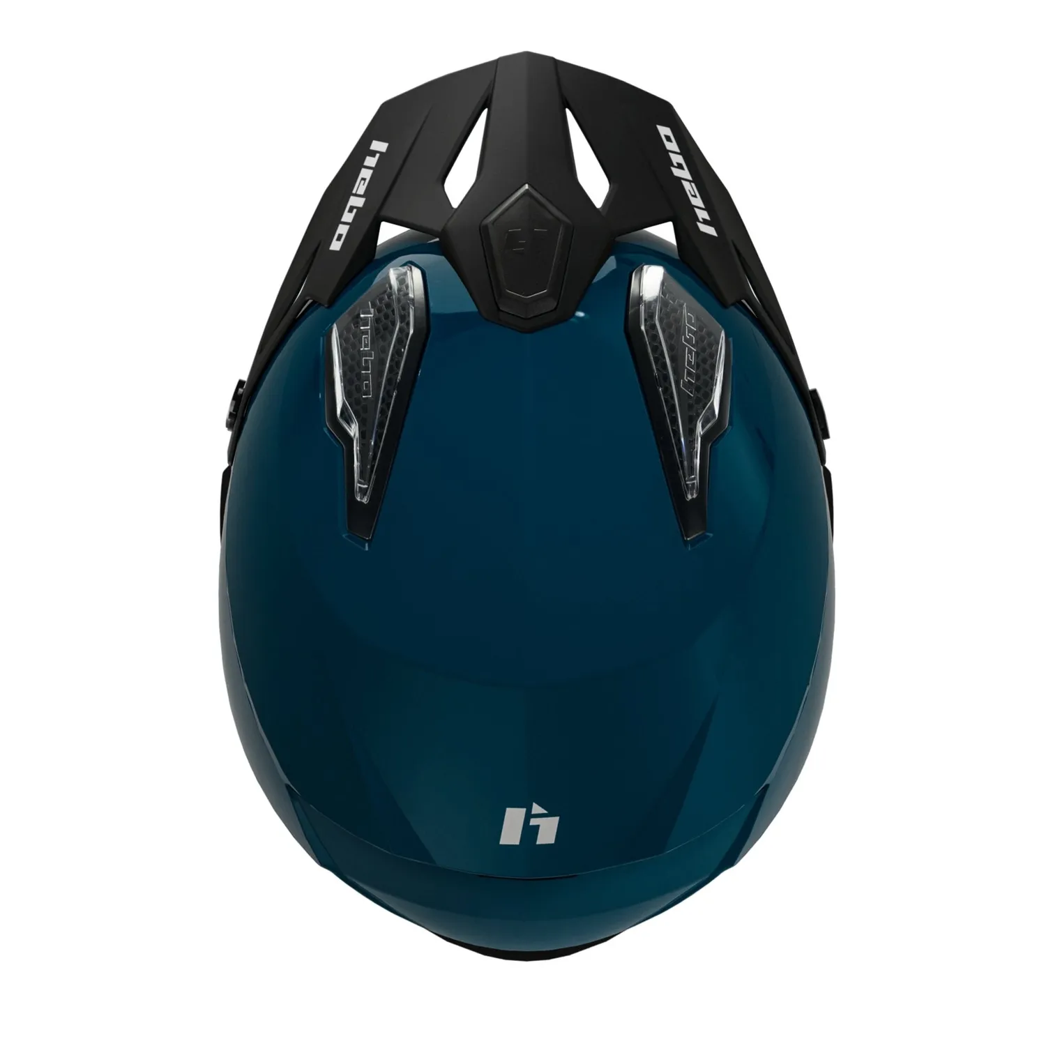 Hebo Zone 5 Duo casco trial blu omologato ECE 22-06