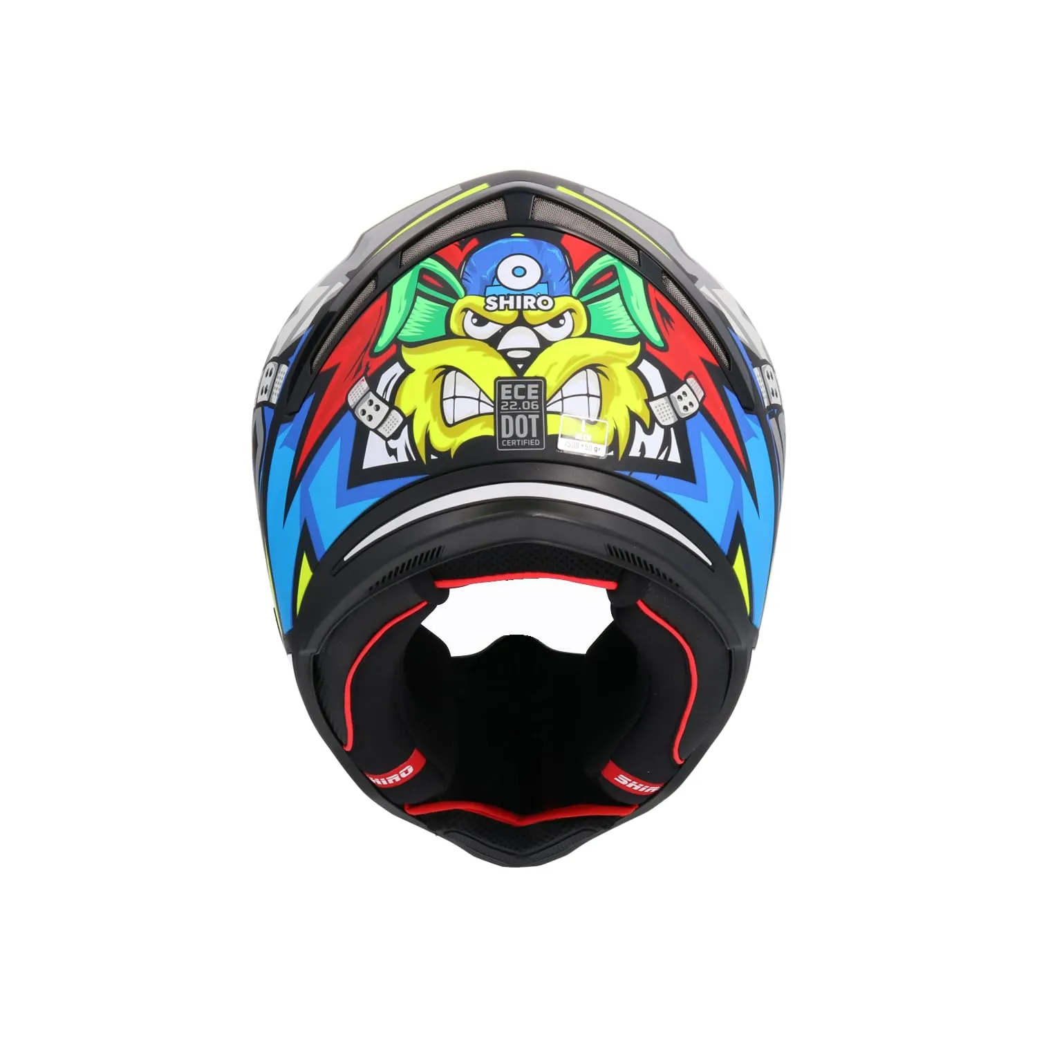 Bi Esse Casco Integrale Moto Nero Blu Quattro Stagioni