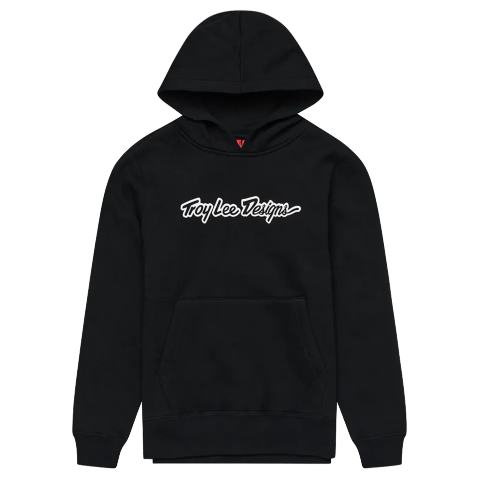 Troy Lee Designs Signature Pullover felpa donna nero