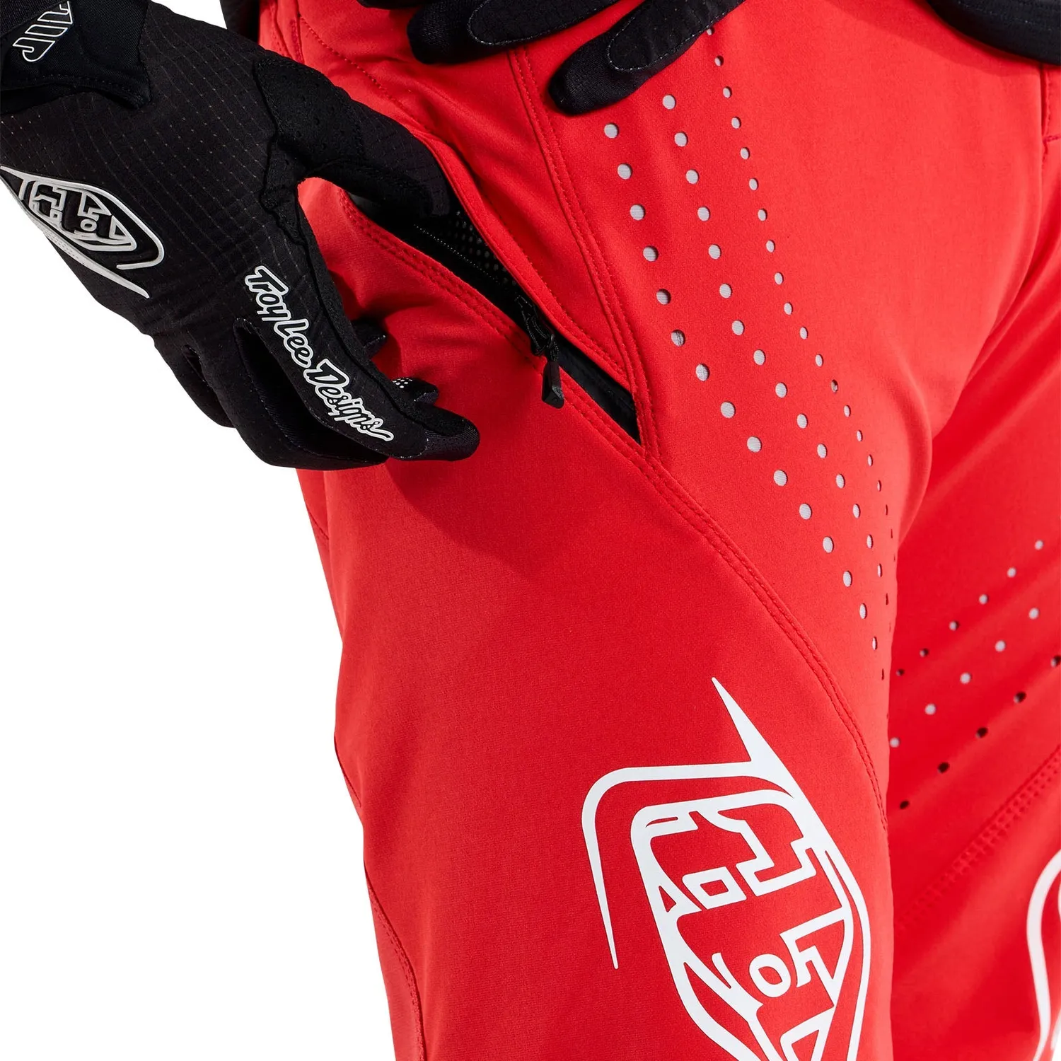 Troy Lee Designs Sprint Mono pantaloni mtb Fiery Red