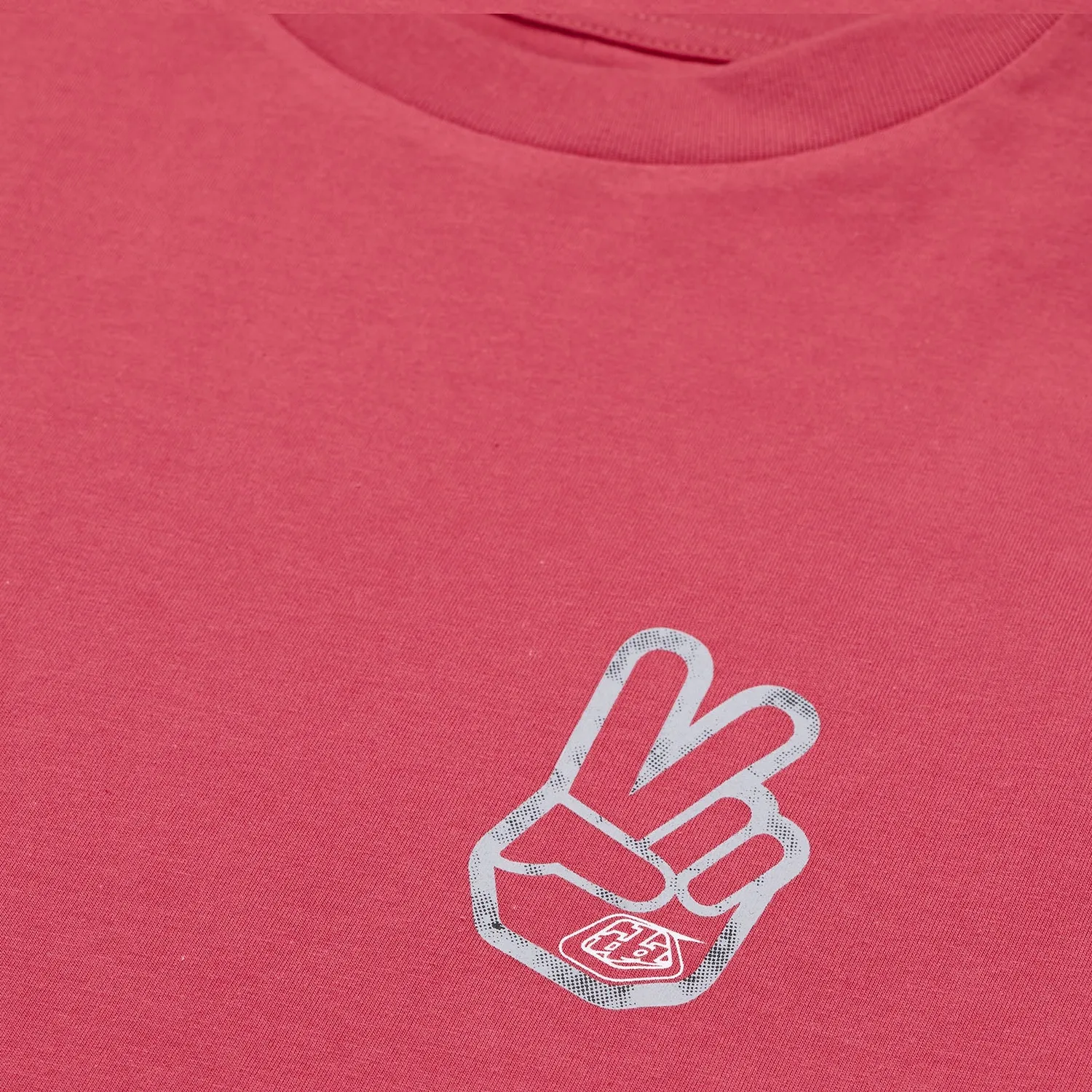 Troy Lee Designs Peace Out t-shirt donna fucsia manica corta