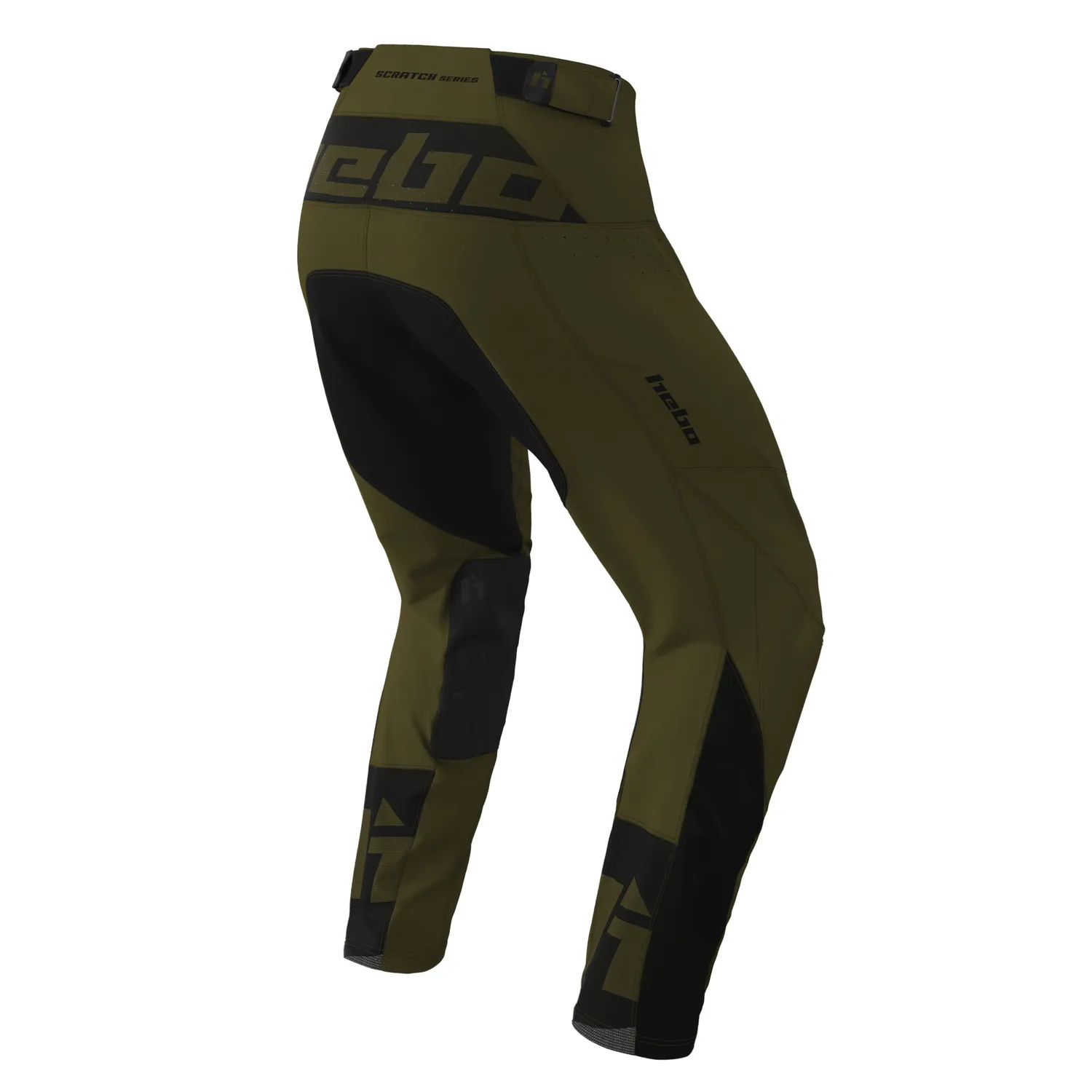 Hebo Scratch Xtrem pantaloni enduro kaki
