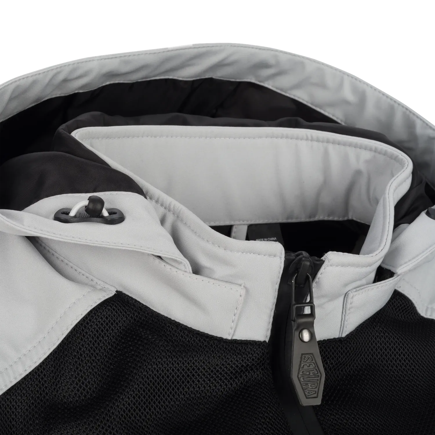 Segura Lady Natcho Vented giacca moto donna grigio estate