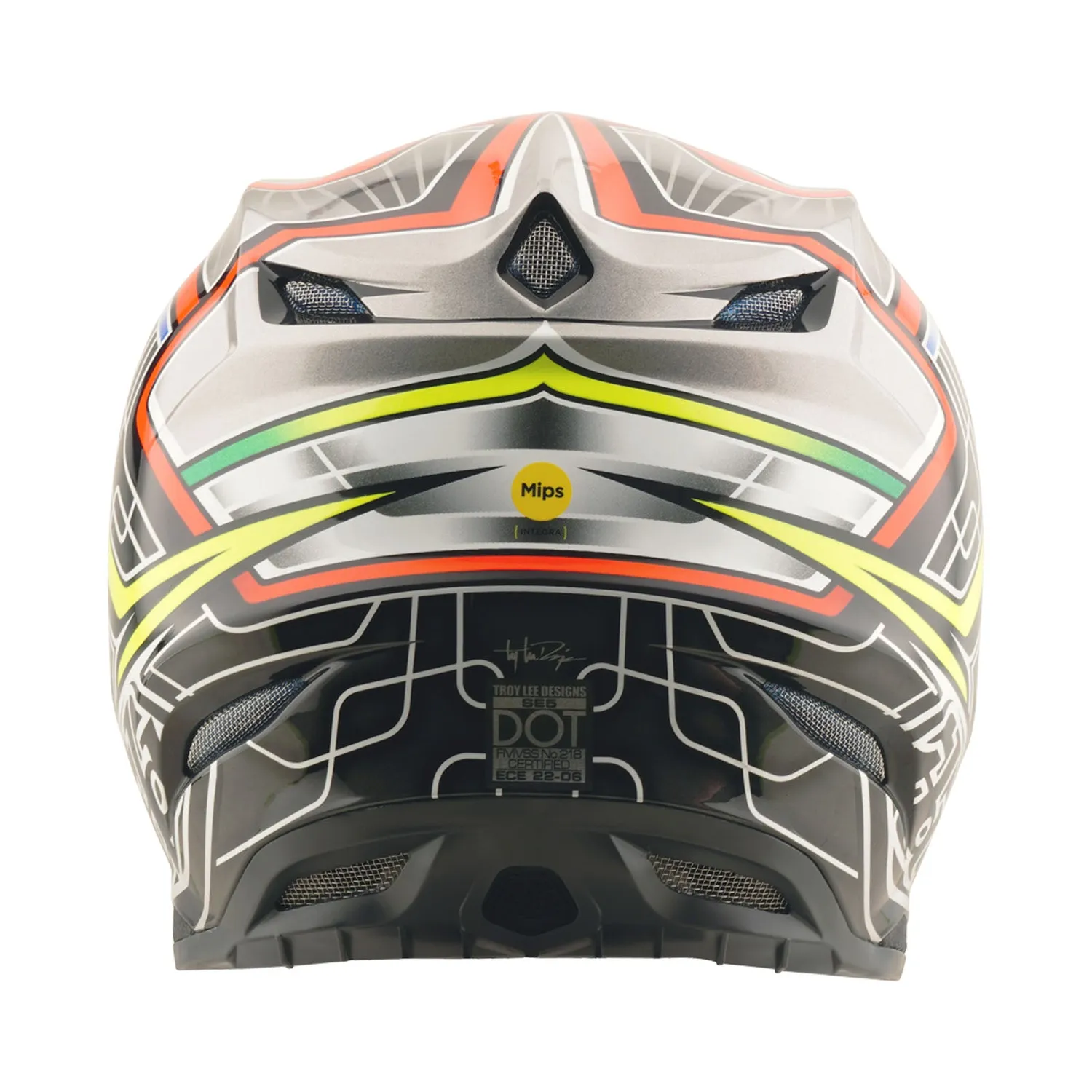 Troy Lee Designs SE5 Lowrider casco cross grigio