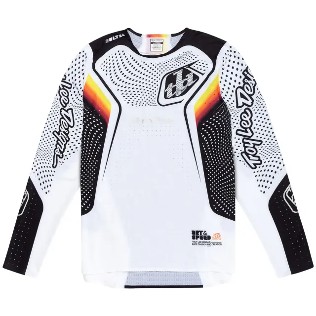 Troy Lee Designs SE Ultra maglia moto White manica lunga