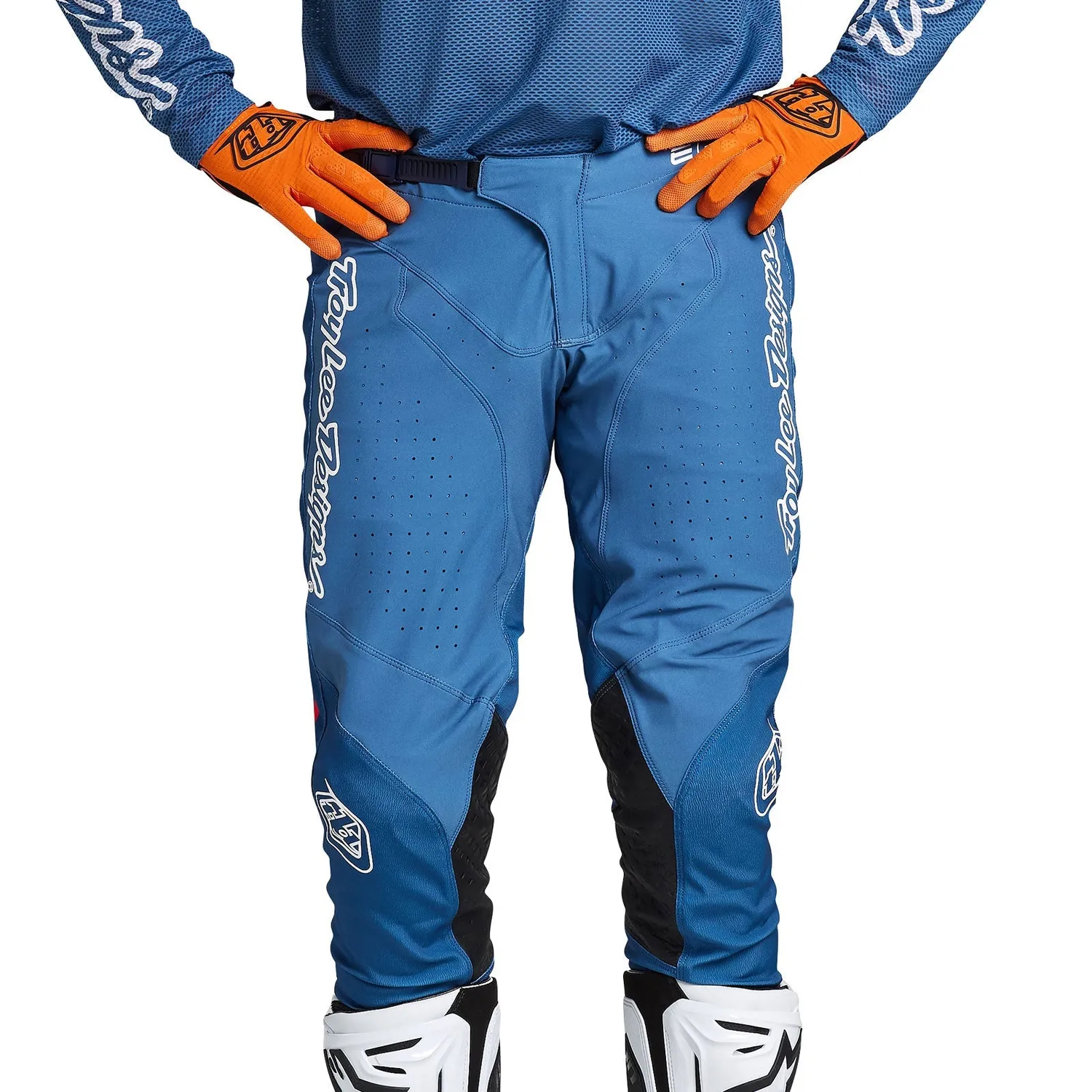 Troy Lee Designs SE Pro pantaloni moto blu cross