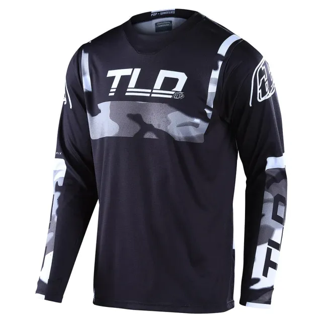 Troy Lee Designs GP Brazen Camo maglia moto Grigio
