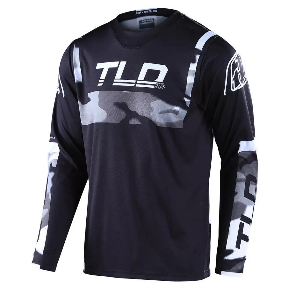 Troy Lee Designs GP Brazen Camo maglia moto Grigio