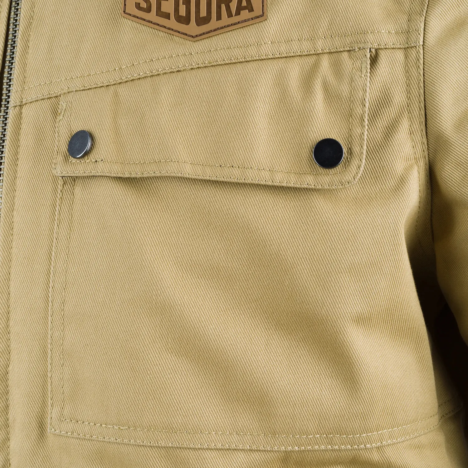 Segura Tampico giacca moto uomo beige traspirante Regular