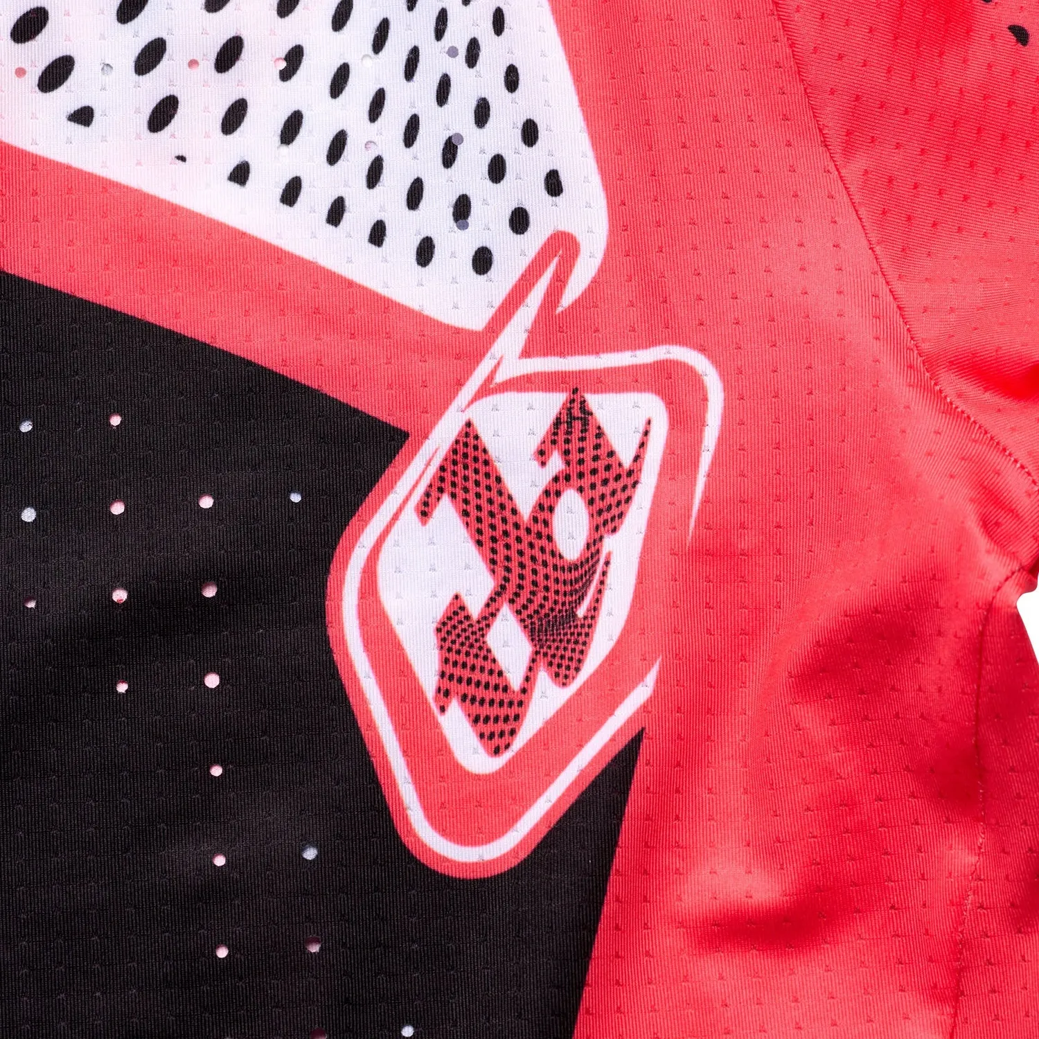 Troy Lee SE Ultra Optic maglia moto rossa Infra Red