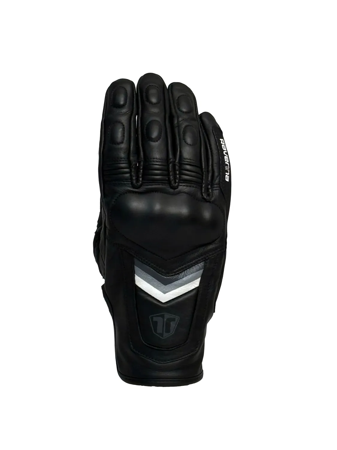 Ravenna Moto guanti moto pelle nero-grigio touchscreen