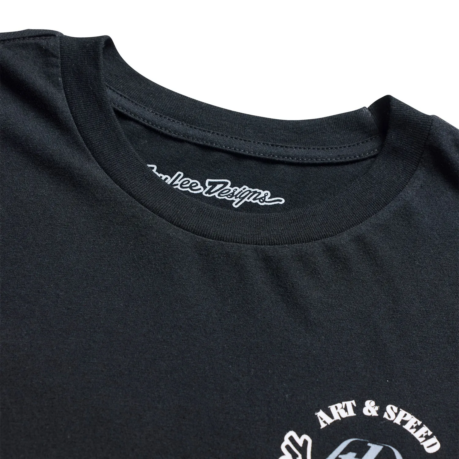 Troy Lee Designs Carb Club t-shirt uomo nera manica corta