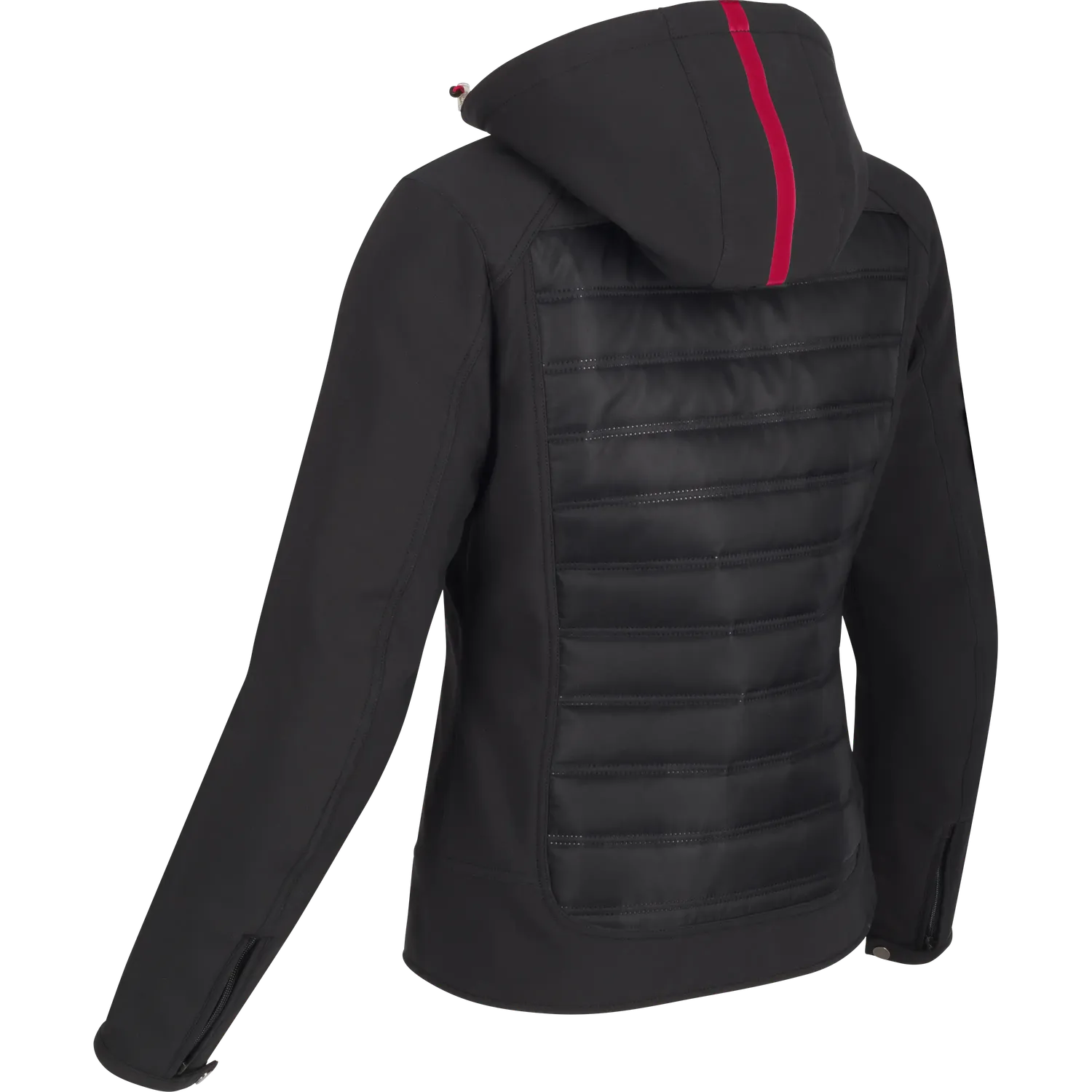 Segura Lady Natcho 2 giacca moto donna nero rosso softshell