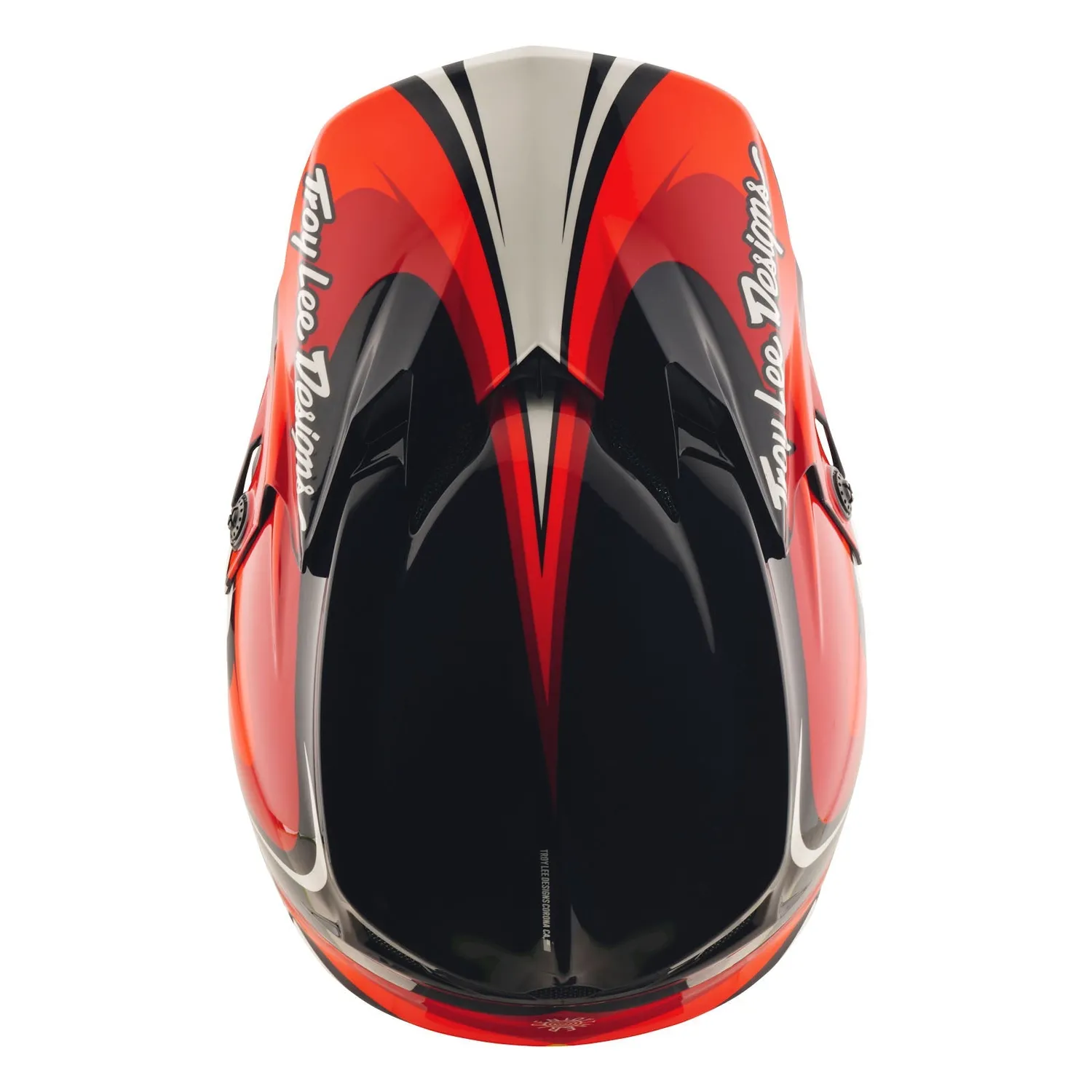 Troy Lee Designs GP Pro Crossover casco moto blu rosso MIPS