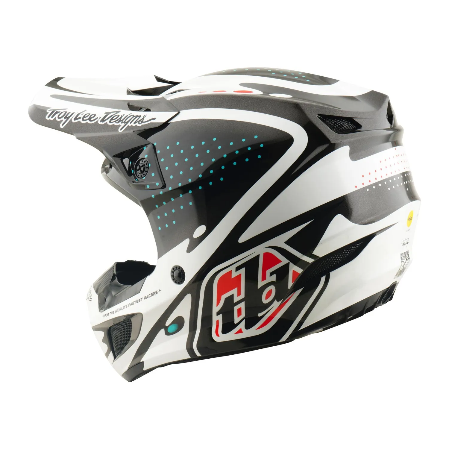 Troy Lee Designs SE5 Casco Cross Nero MIPS Policarbonato