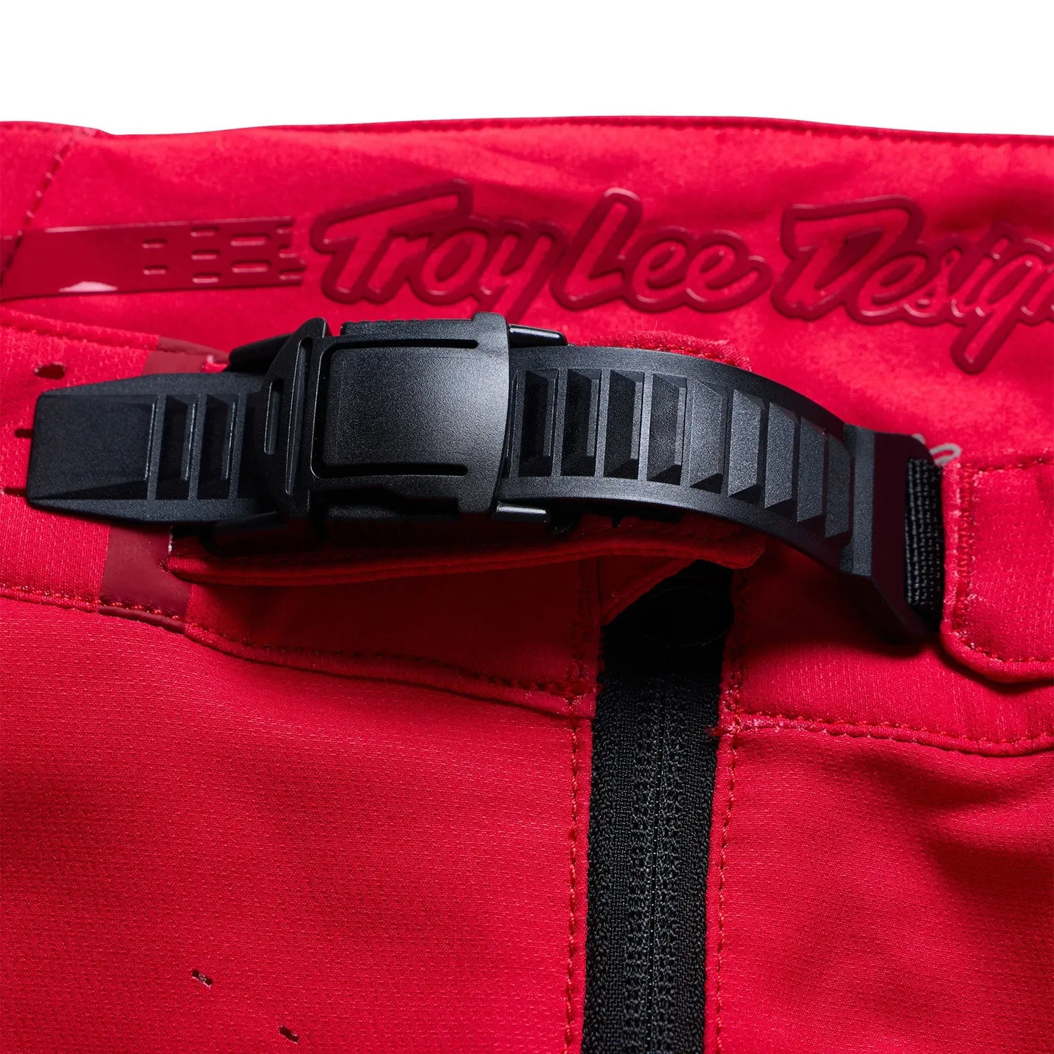 Troy Lee Designs SE Pro Salvo pantaloni moto bimbo rosso bianco