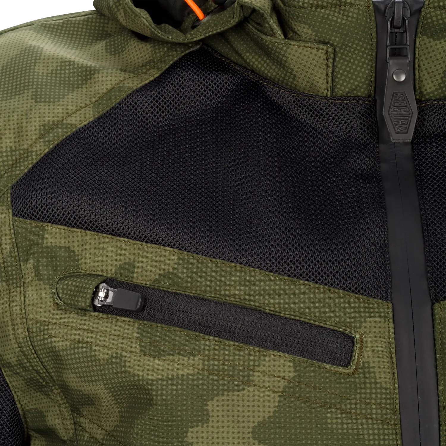 Segura Nacho Vented giacca moto uomo camo estiva traforata