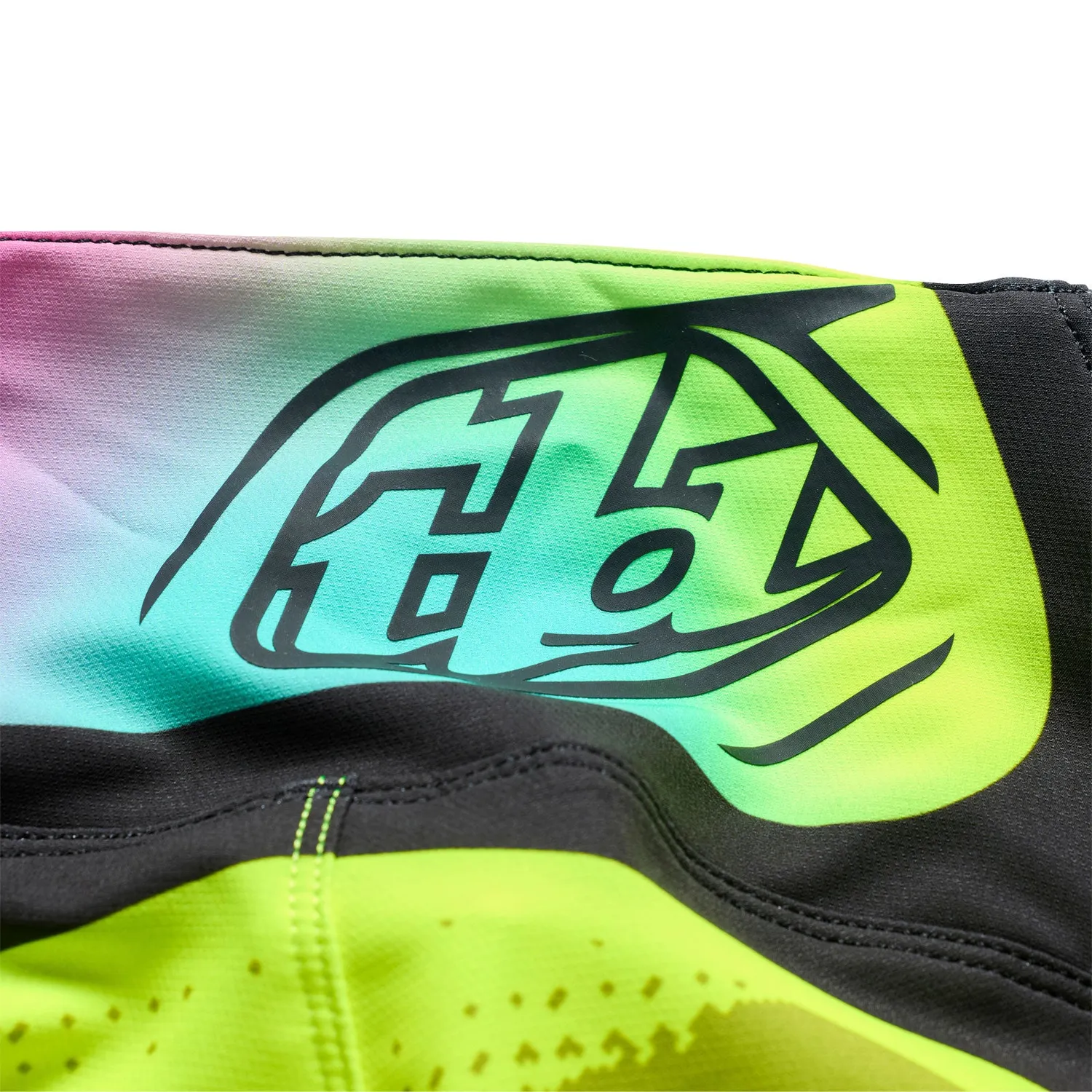 Troy Lee Designs SE Pro Myth pantaloni moto nero giallo