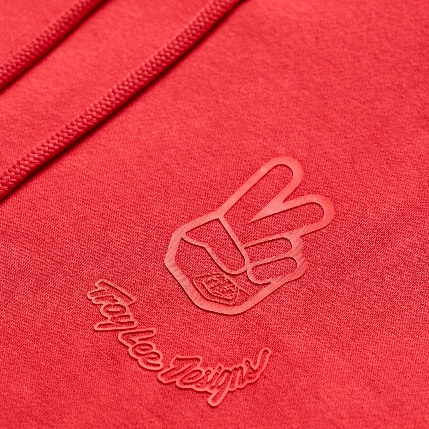 Troy Lee Designs Peace Out Scarlet felpa cappuccio uomo