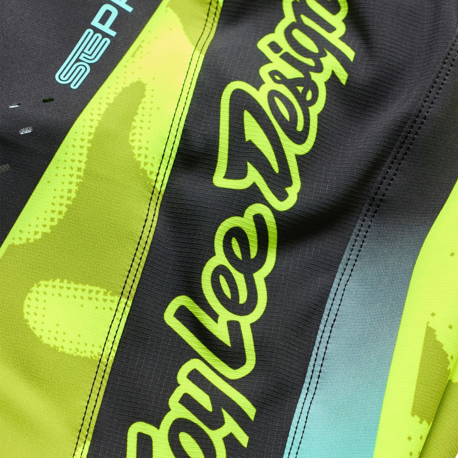 Troy Lee Designs SE Pro Myth pantaloni moto nero giallo