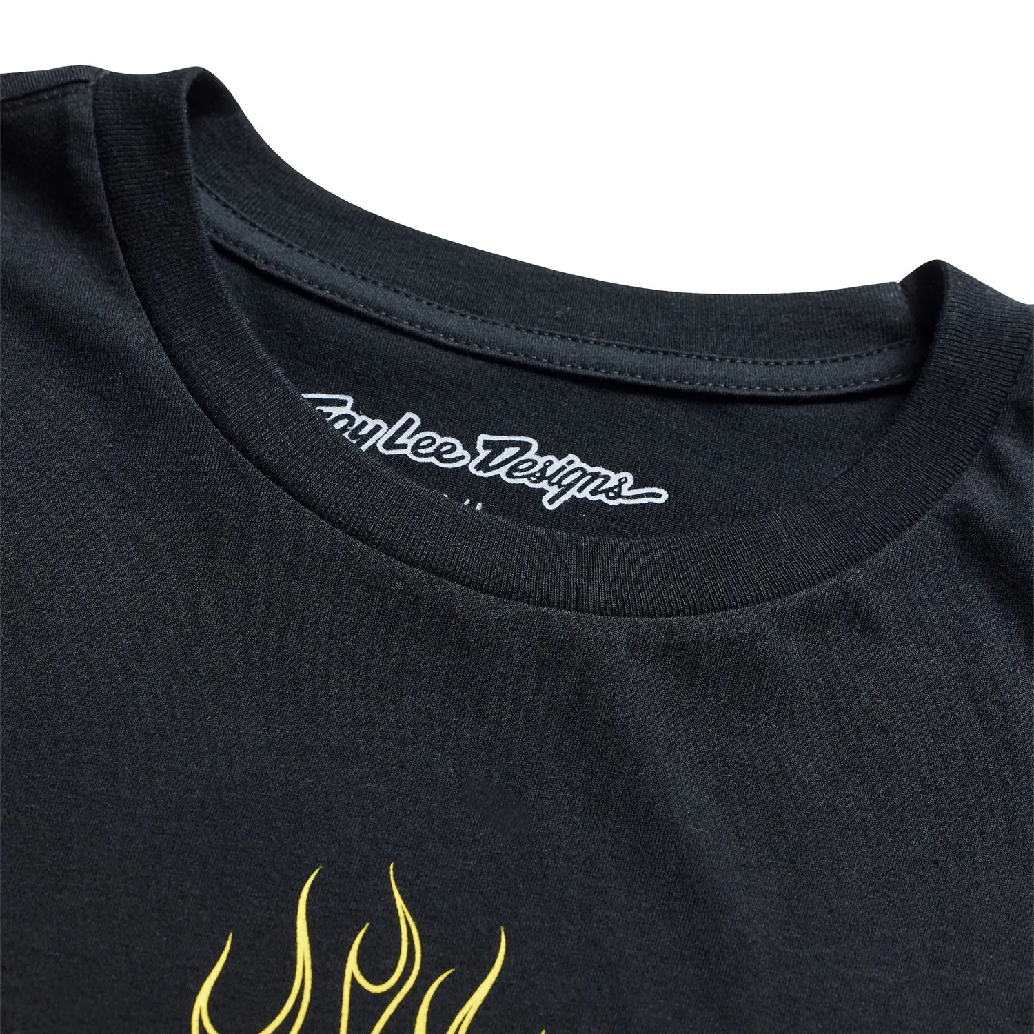 Troy Lee Designs Flame2 t-shirt uomo nera cotone
