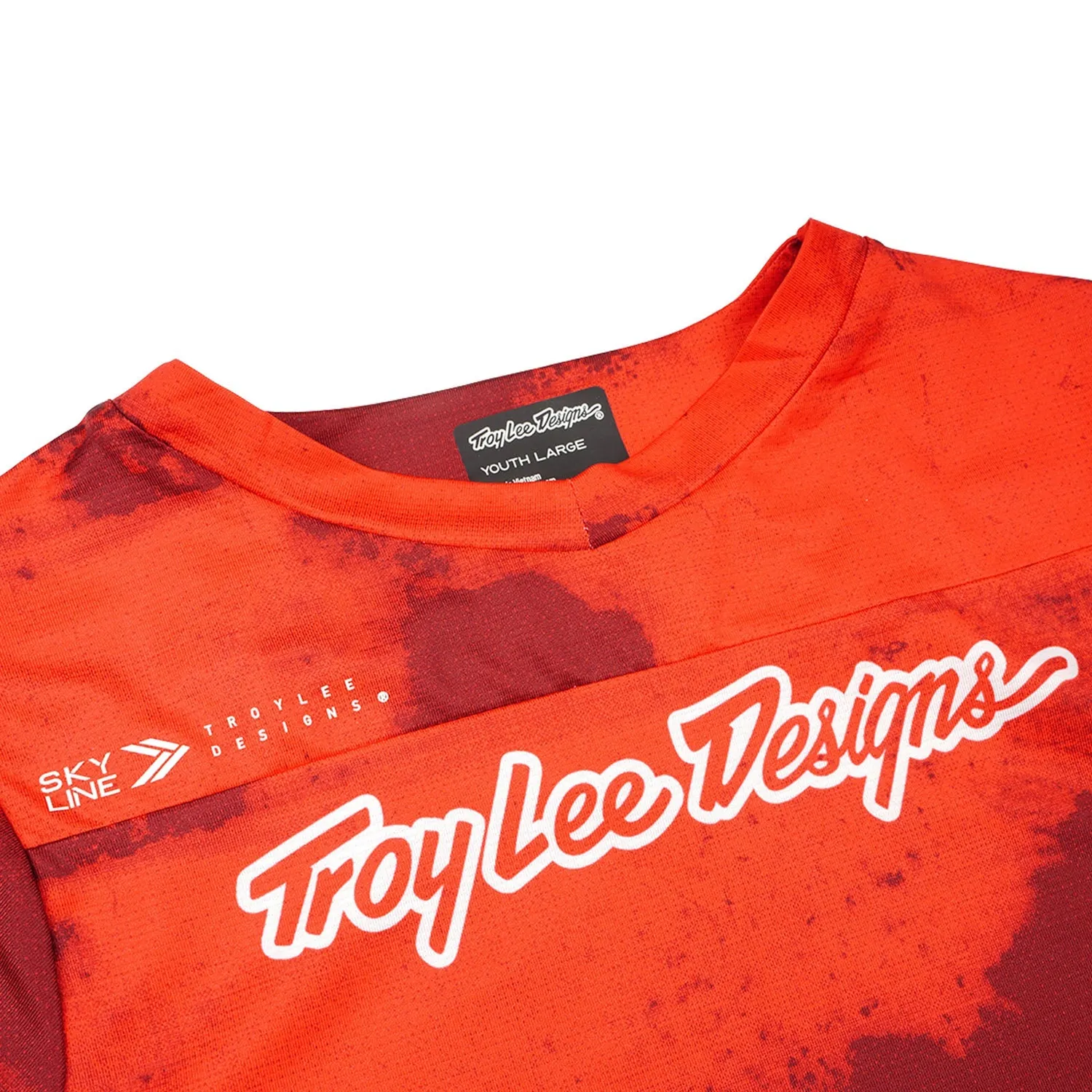 Troy Lee Designs Skyline Youth Maglia MTB Rosso Manica Corta