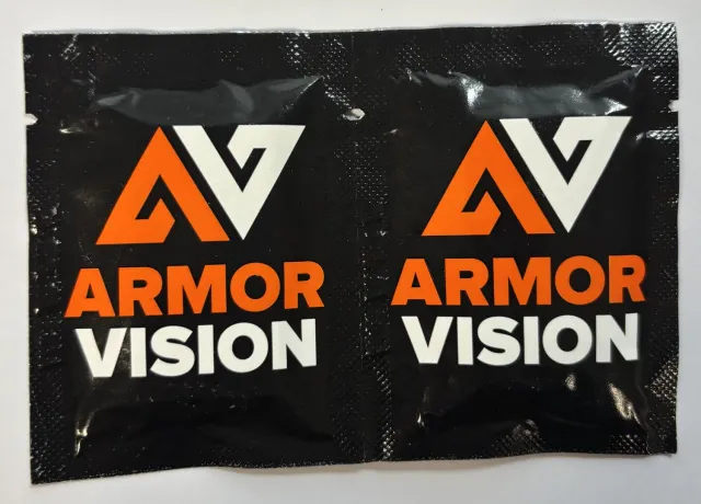 Armor Vision Preparation Wipes salviette visiera 2 pezzi pulizia