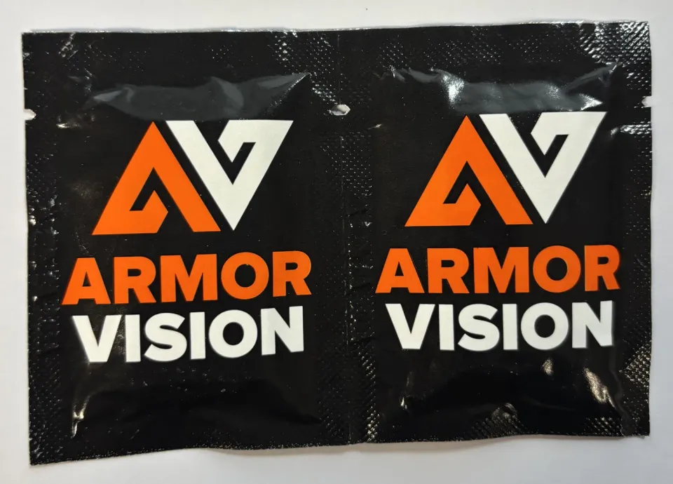 Armor Vision Preparation Wipes salviette visiera 2 pezzi pulizia