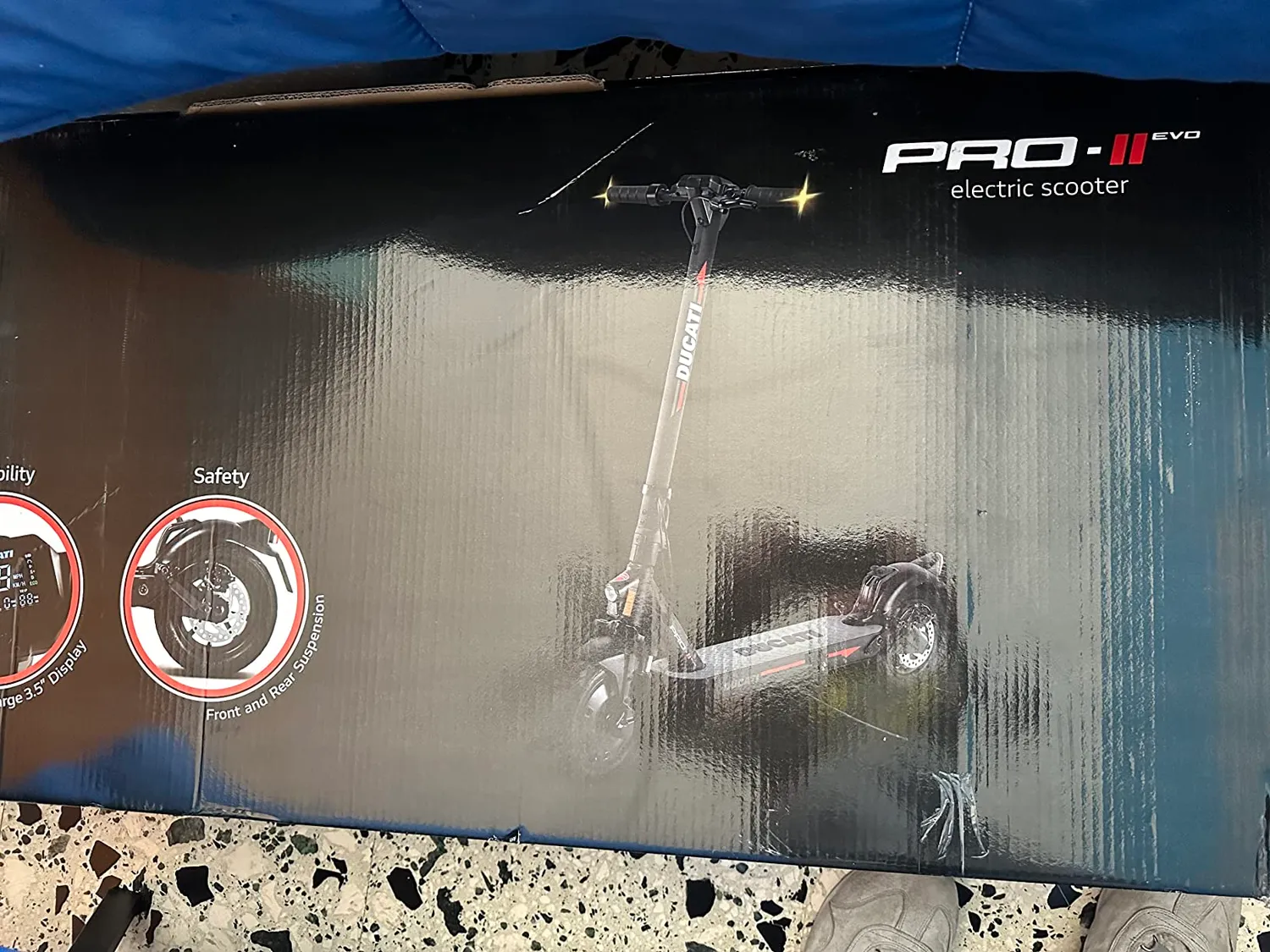 Ducati Pro-II Evo Advanced Safety Monopattino Elettrico 40 Km