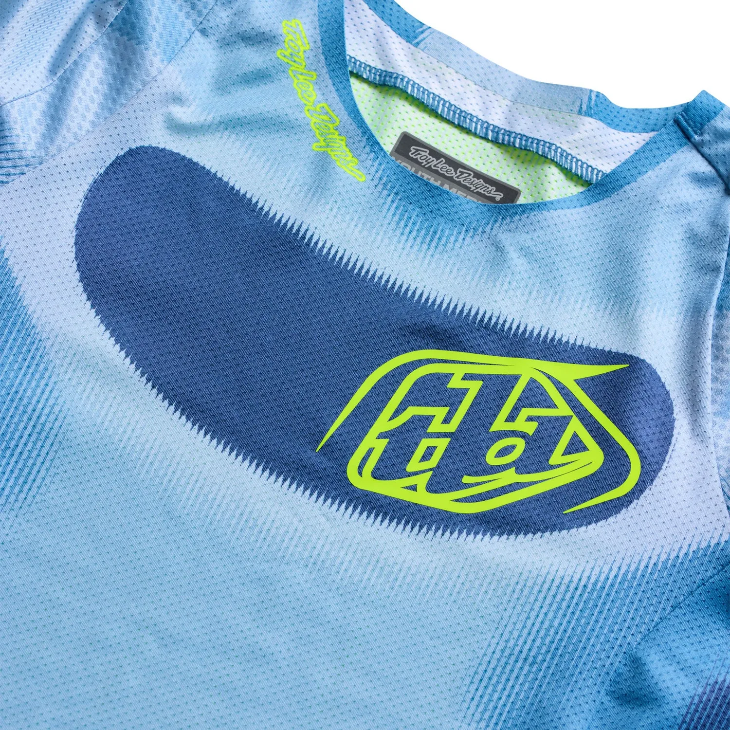 Troy Lee Designs SE Pro Illusion maglia moto bambino gialla