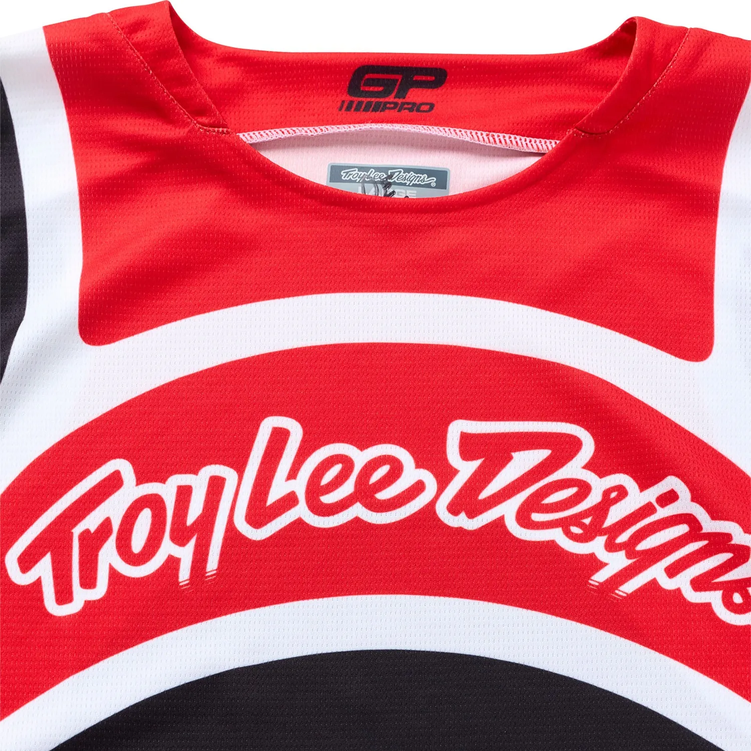 Troy Lee Designs GP Pro Swerve maglia moto nero rosso