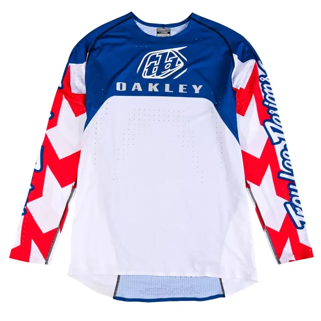 Troy Lee Designs SE Ultra maglia motocross vision white blue