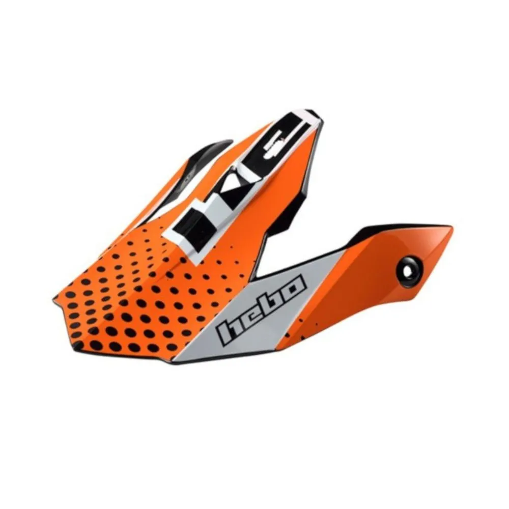 Hebo Quake HCR0629 visiera casco rossa taglia unica