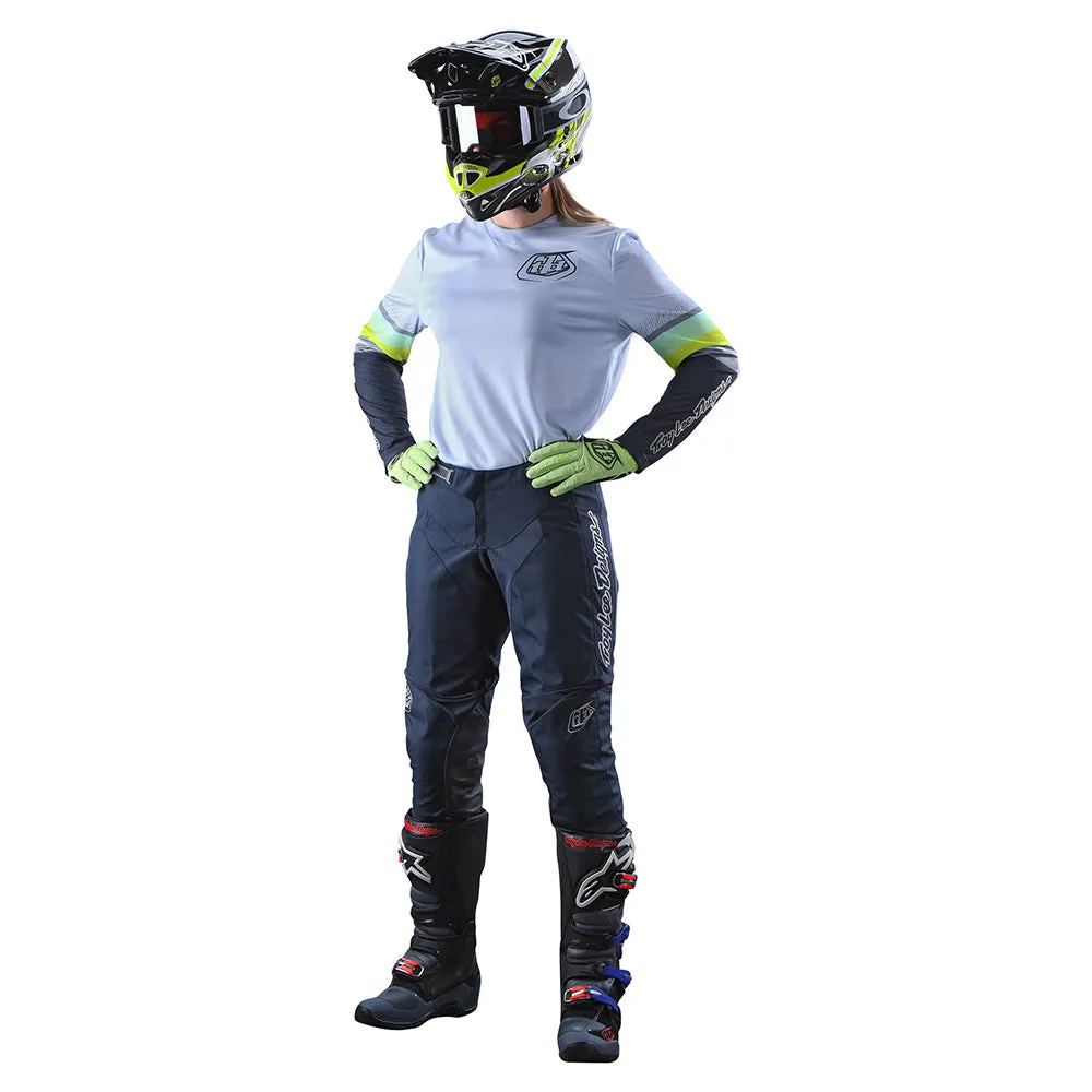 Troy Lee Designs GP maglia moto donna bianca manica lunga