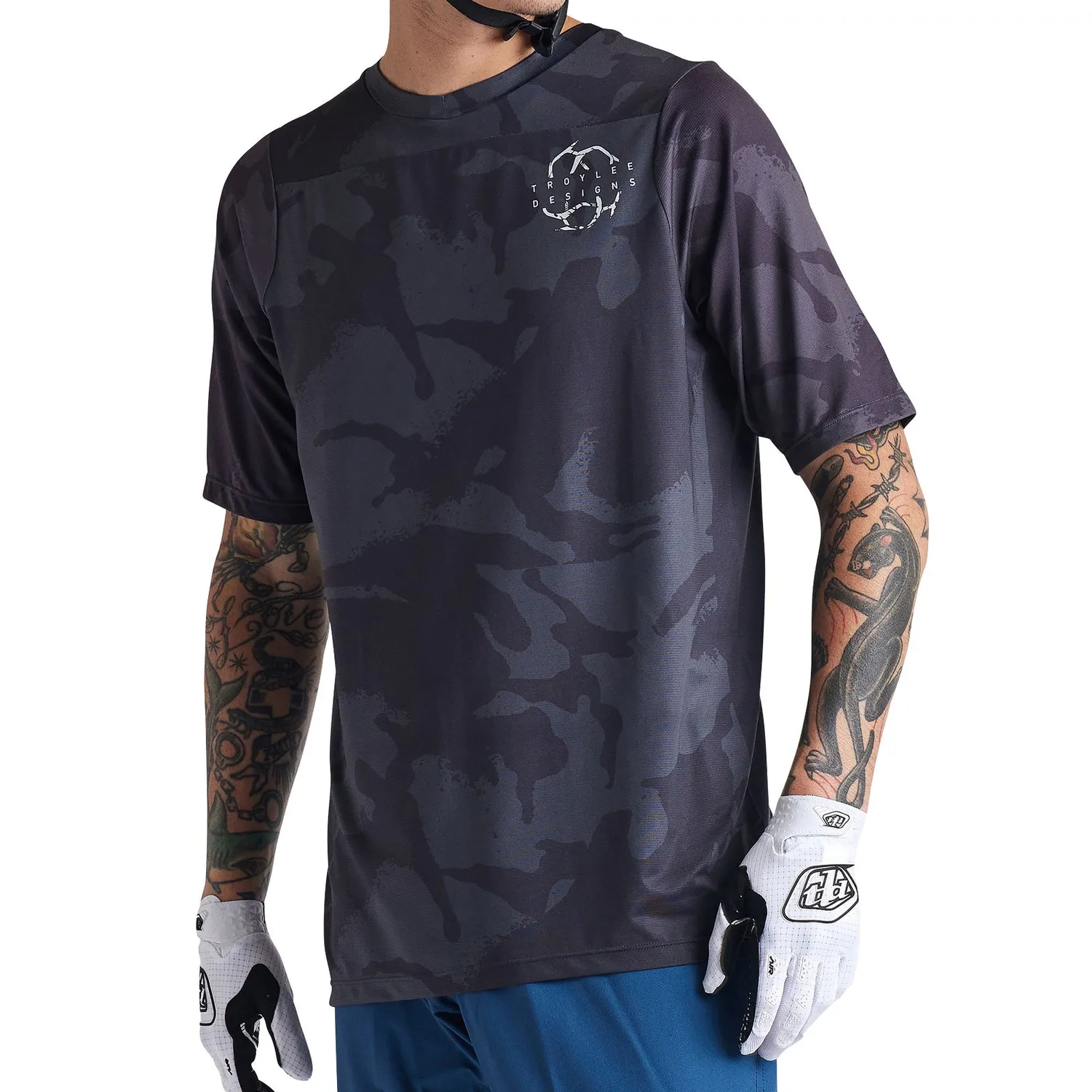 Troy Lee Designs Skyline Shadow Camo maglia mtb Carbon