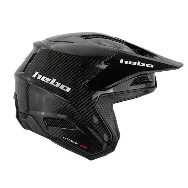 Hebo Zone Race Carbon K3 casco trial carbonio 950 g