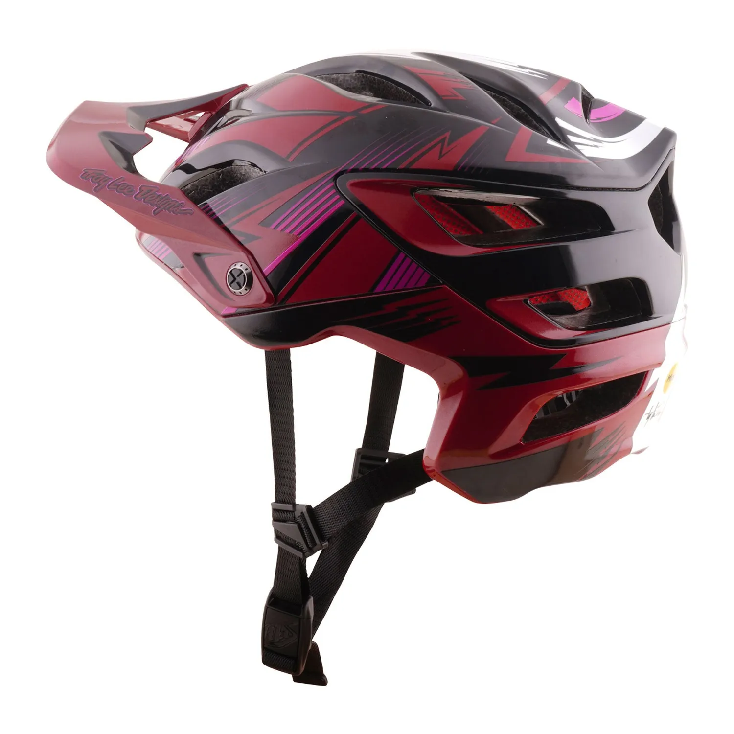 Troy Lee Designs A3 Cyclops casco mtb rosso MIPS