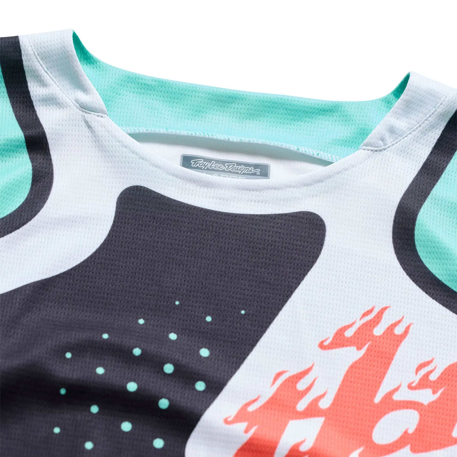Troy Lee Designs GP Pro maglia moto nera teal