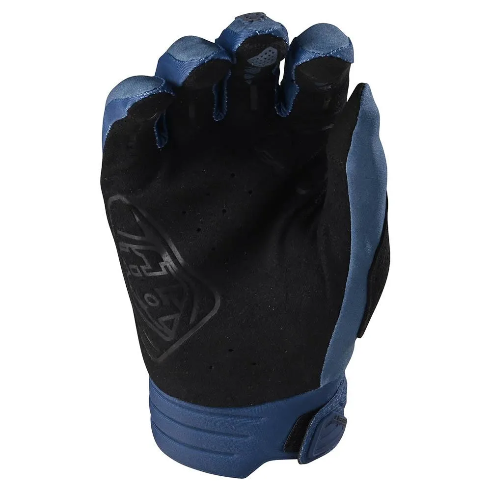 Troy Lee Designs Gambit Floral guanti moto donna blu con protezione